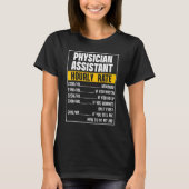 Beoordeel Physician Assistant-certificering PA T-shirt (Voorkant)