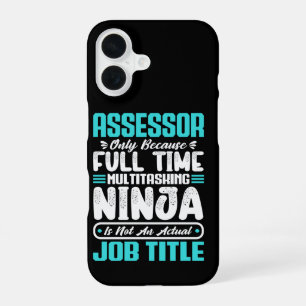 Beoordelaar Functie Titel Grappig Beroep Beoordeli iPhone 16 Hoesje