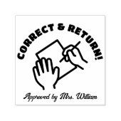 Beoordeling door docenten  zelfinktende stempel (Design)