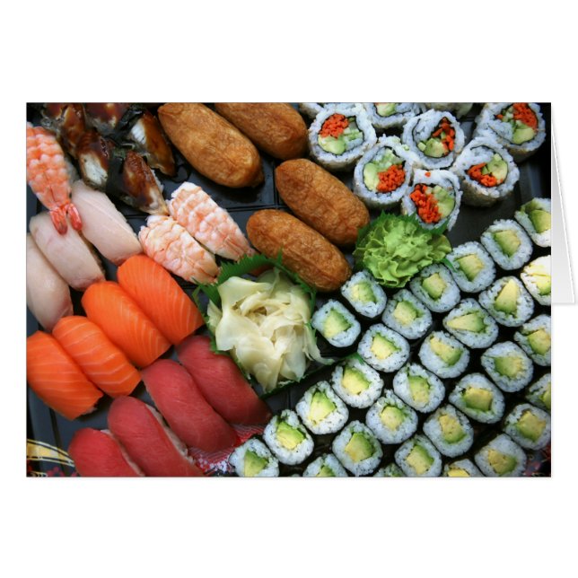 Beoordeling van Japanse sushi-favorieten (Voorkant Horizontaal)