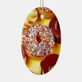 Beoordeling van lekkere donuts keramisch ornament (Rechts)