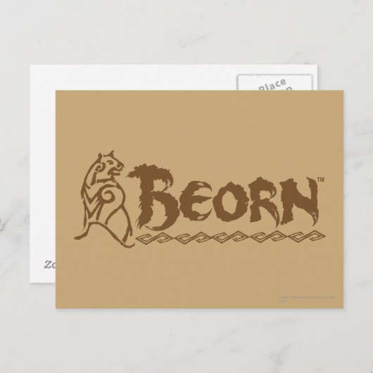 BEORN™ Beer Briefkaart (Voorkant / Achterkant)