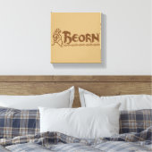 BEORN™ Beer Canvas Afdruk (Insitu (Slaapkamer))