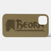 BEORN™ Berenkopnaam Case-Mate iPhone Case (Achterkant (horizontaal))