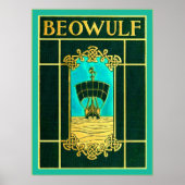 Beowulf ~ Hoesje boekje Poster (Voorkant)