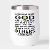 Bepaal wat God je heeft gegeven Aquino Quote