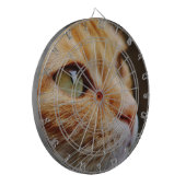 Bepaald gezichtsveld van een gemberkat dartbord (Voorkant Links)