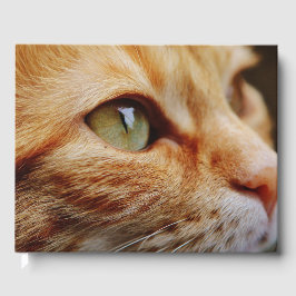 Bepaald gezichtsveld van een gemberkat gastenboek