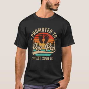 Bepaald tot Oma Opa Oprichting 2026 Grootouders Ba T-shirt