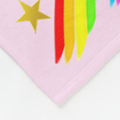 BEPAALDE GYMNAST GEPERSONALISEERDE FLEECE DEKEN (Hoek)