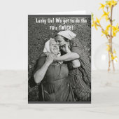 Bepaalde leeftijd Verjaardag Kaart (Gele Bloem)