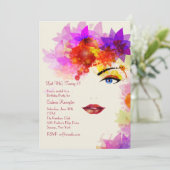 Bepaalde Uitnodiging van de Blik (Staand voorkant)