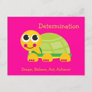 Bepaling Cute Turtle Post Card Briefkaart
