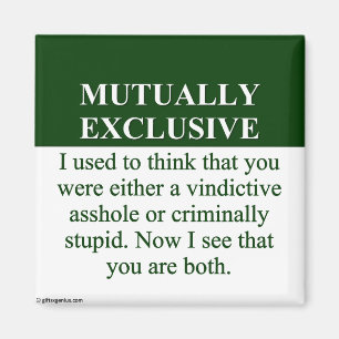 Bepaling van de betekenis van wederzijds uitsluite magneet