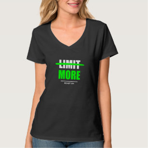 Beperk Meer Lichaamgebouw Winsten Gym Fitness Trai T-shirt