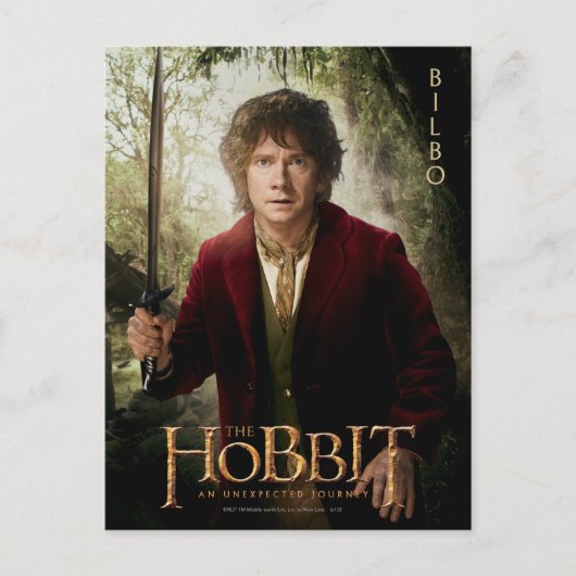 Beperkt bewerkingsprofiel: BILBO BAGGINS™ Briefkaart (Voorkant)