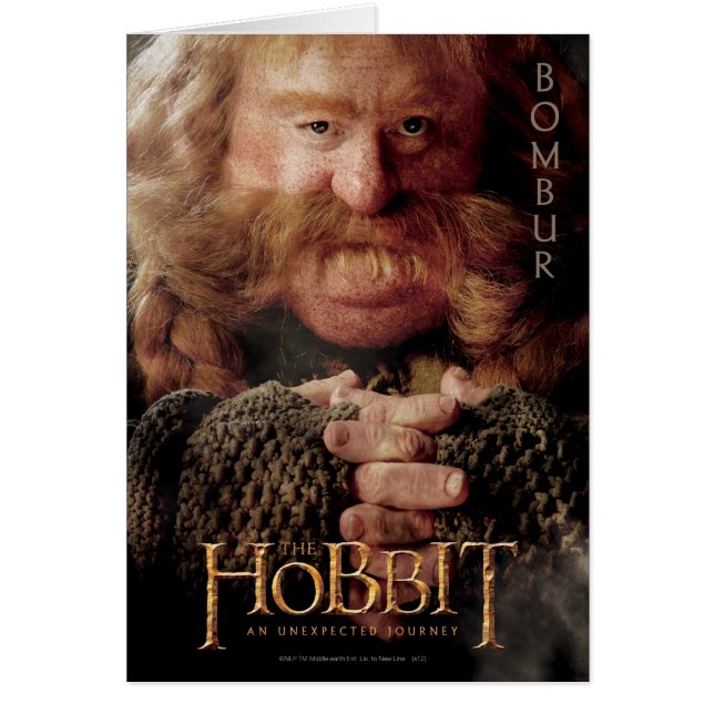 Beperkt Uitzendkunstwerk: Bombur (Voorkant)
