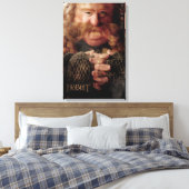 Beperkt Uitzendkunstwerk: Bombur Canvas Afdruk (Insitu (Slaapkamer))