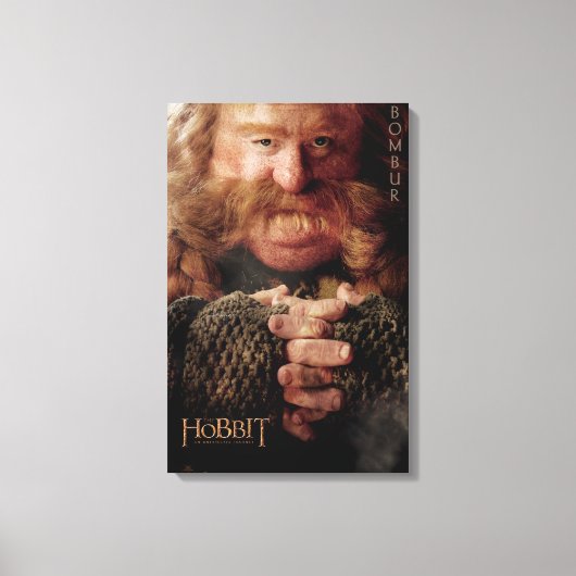 Beperkt Uitzendkunstwerk: Bombur Canvas Afdruk (Voorkant)