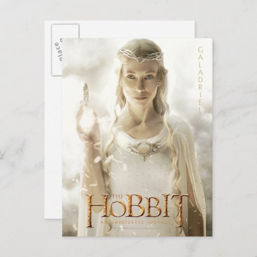 Beperkt Uitzendkunstwerk: Galadriel Briefkaart (Voorkant / Achterkant)