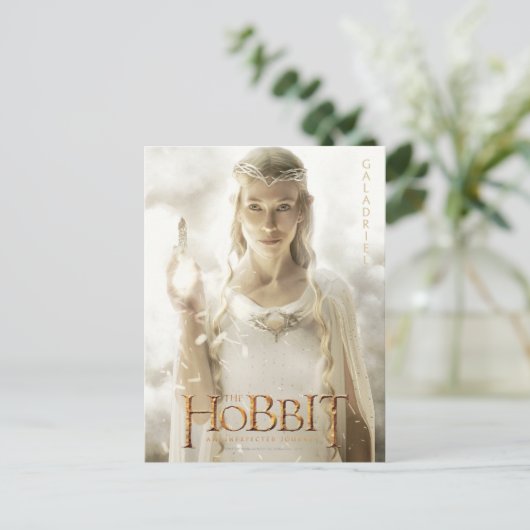 Beperkt Uitzendkunstwerk: Galadriel Briefkaart (Staand voorkant)