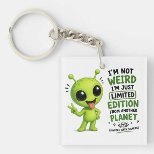 Beperkte Editie Alien Design Sleutelhanger