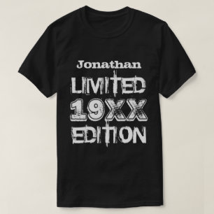 Beperkte editie Elk jaartal jaar A02C T-shirt