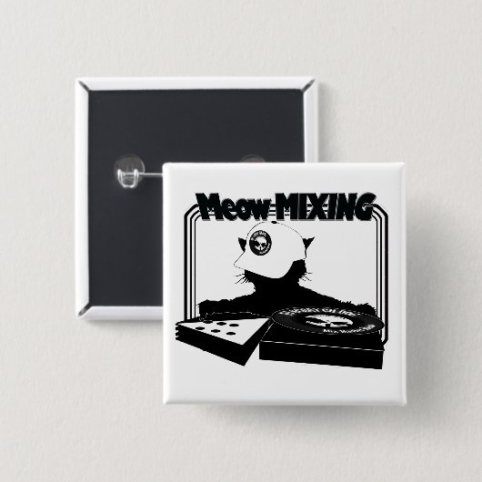 Beperkte Editie Meow MIXING Button (Voorkant /achterkant)