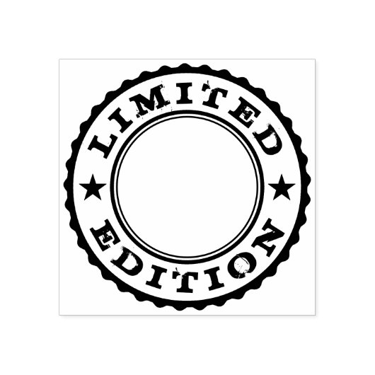 BEPERKTE KWALITEIT VAN EDITION RUBBER STAMP RUBBERSTEMPEL (Afrduk)
