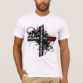 Beperkte Middelen Recyclen het Witte Shirt van het