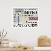 Beperkte overheid poster (Keuken)