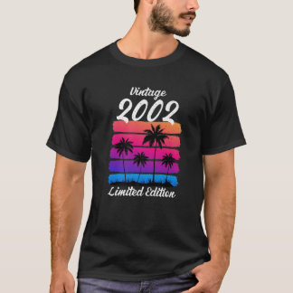 Beperkte T - shirts van de Uitgave 2002 Retro 20t