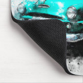 Beperkte  Uitgave Groene Auto Design Mousepad Muismat (Hoek)