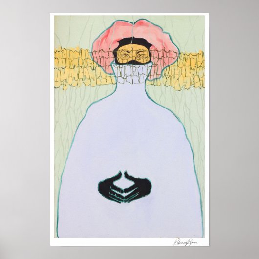 Beperkte Uitgave Poster "Pussy Stares Back" (Voorkant)