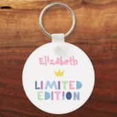 Beperkte Word Art-expressie Sleutelhanger (Voorkant)