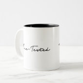 Beproefde offerte tweekleurige koffiemok (Voorkant links)