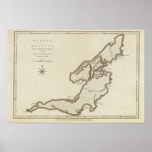 Bequia of Becouya Poster (Voorkant)