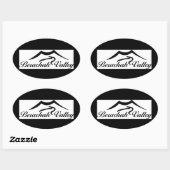 Berachah Valley Oval Sticker (Vel)