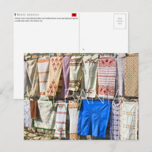 Berat, Albanië Reisbriefkaart Briefkaart