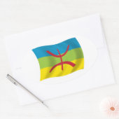 Berber Mensen Vlag Sticker (Envelop)