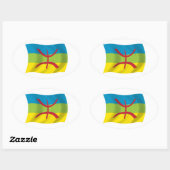 Berber Mensen Vlag Sticker (Vel)