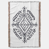 BERBER MOTIF DEKEN (Voorkant Verticaal)