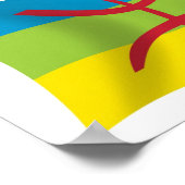 Berber People Flag Poster Print (Hoek)