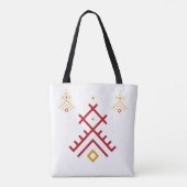 Berber tatoo pattern #2 Tote bag (Achterkant)