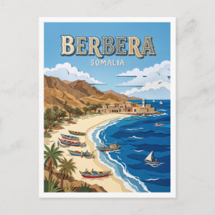Berbera Kust Somalië Briefkaart