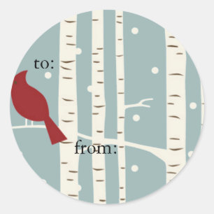 berch tree wintergift labels