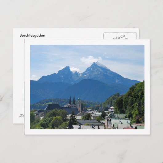 Berchtesgaden Briefkaart (Voorkant / Achterkant)