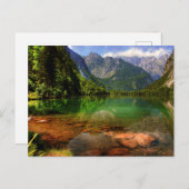Berchtesgaden National Park Mountains, Duitsland Briefkaart (Voorkant / Achterkant)