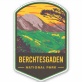 Berchtesgaden National Park Sticker (Voorkant)