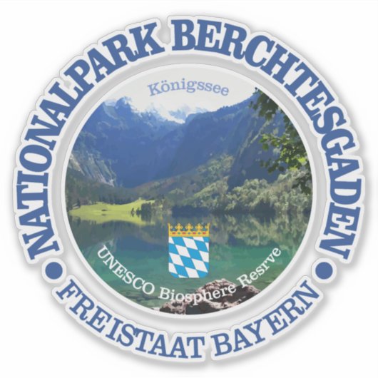 Berchtesgaden NP Sticker (Voorkant)